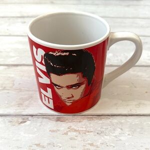 Elvis Presley X Large Mug Red White Jumbo 16oz Coffee Tea Mug Cup
